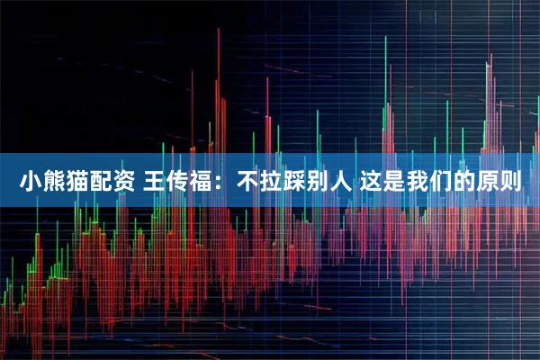 小熊猫配资 王传福：不拉踩别人 这是我们的原则