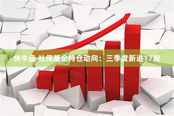 快牛盘 社保基金持仓动向：三季度新进17股