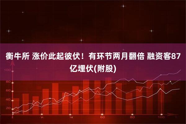 衡牛所 涨价此起彼伏！有环节两月翻倍 融资客87亿埋伏(附股)
